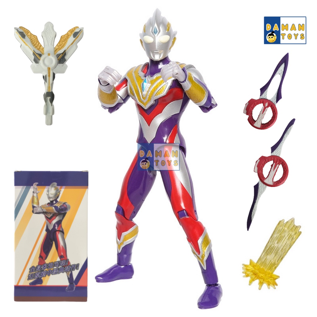 Ultraman Trigger Multi SHF Ultra Action Figure Ultraman Z Delta Guts Spark Circle Arms