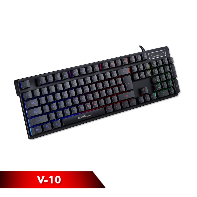 Keyboard mechanical warwolf v10