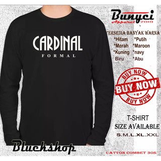 Cekndarshop Kaos  Distro Cardinal Formal Putih Premium 