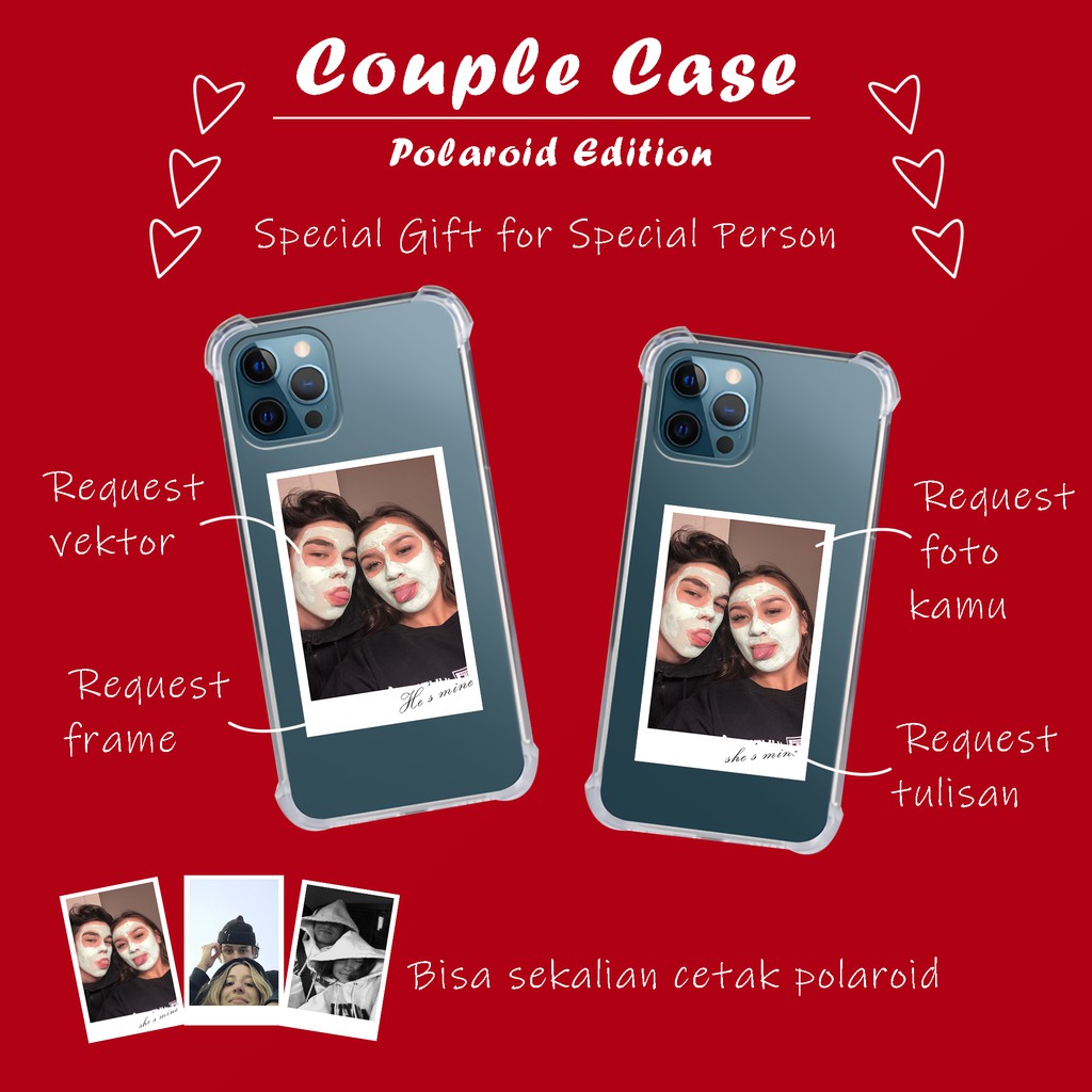 Couple Polaroid Case - Kinghype Custom Case All Type