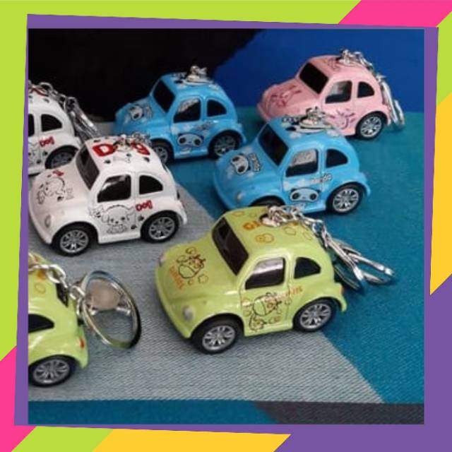 201 gantungan kunci/kunci model mobil kidok