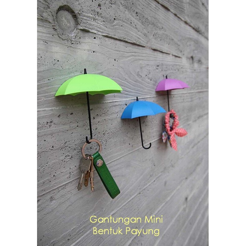 UMBRELLA DROP HANGER - HIASAN DEKORASI DINDING PAYUNG