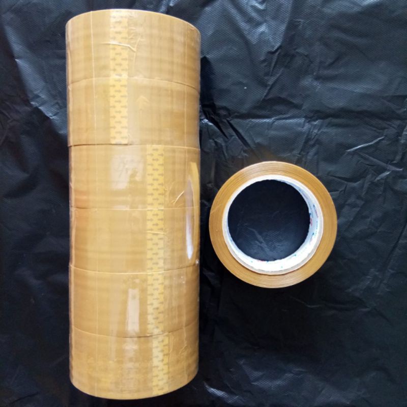 

1 dus Lakban Bening / Lakban Coklat Tebal 45mikron (1dus isi 72pcs)