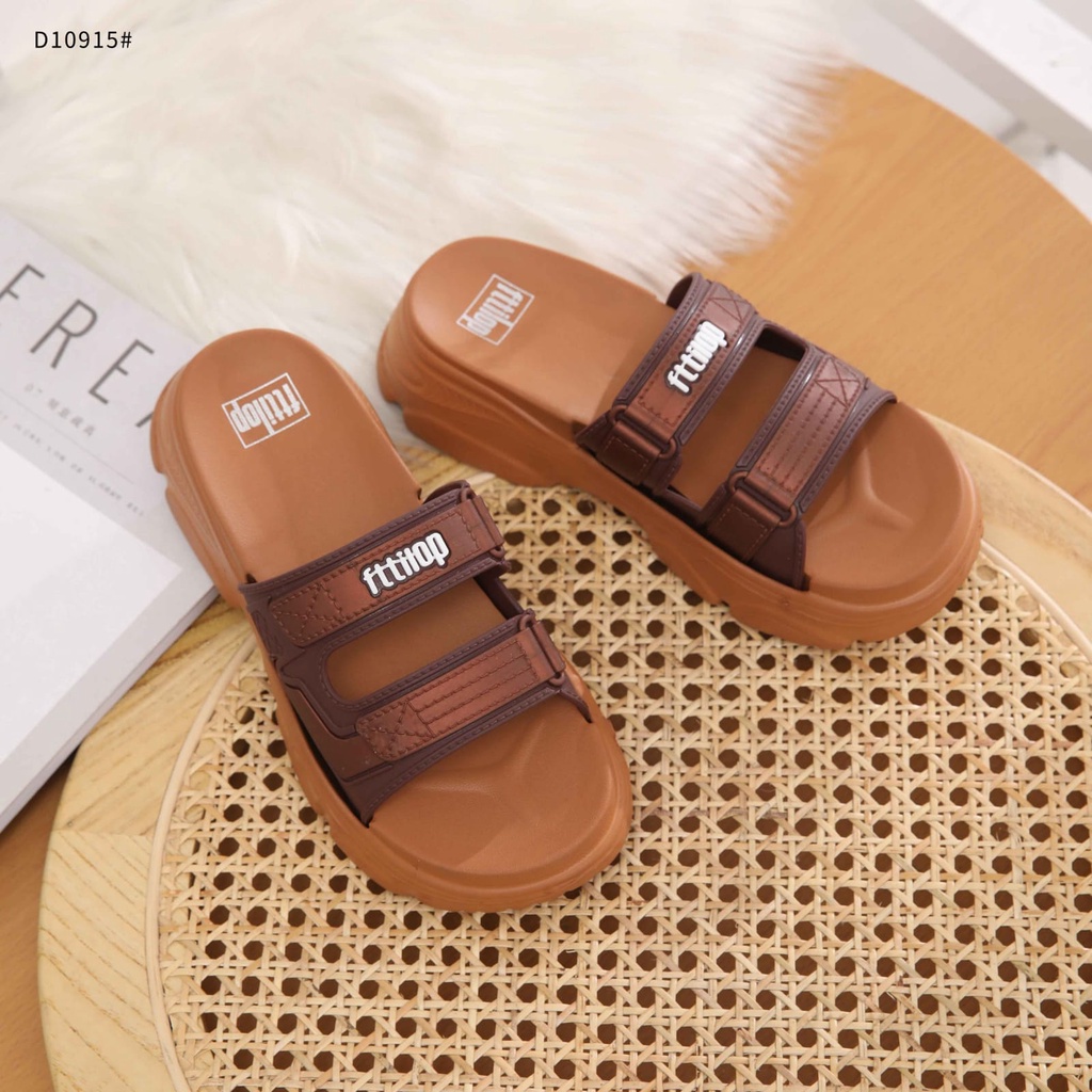 FTTILOP Slippers For Women With Rubber Sandal D10915