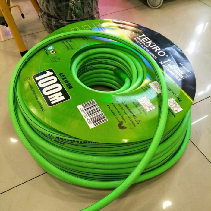 TEKIRO Selang Angin Kompressor Compressor 100M 8.5 X 14 mm /Air Hose Selang Tekanan Tinggi 100 Meter