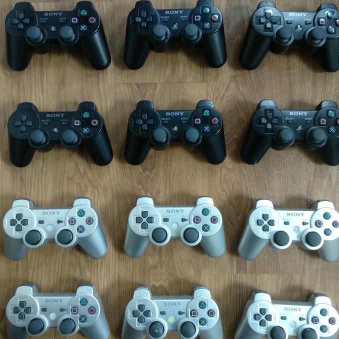 Stik Ps3 Ori Mesin Sixaxis Sony - Hitam