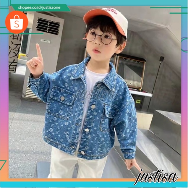 Promo !! Jacket anak import trendy / jacket panda love symbol ukuran 2-6tahun / Jacket anak cowok keren