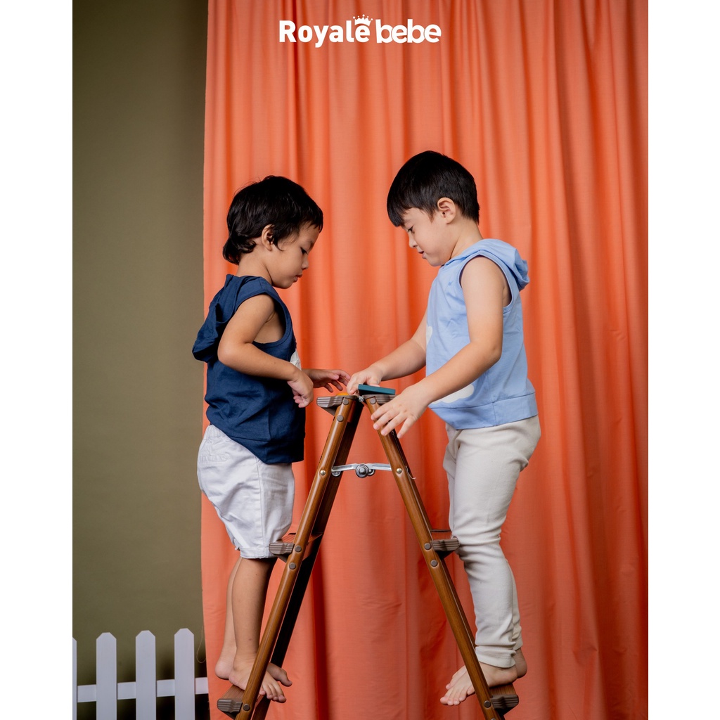 ROYALE BEBE JACKSON SET SETELAN ANAK BAJU PENDEK CELANA PENDEK SETELAN ANAK 1 - 3 TAHUN