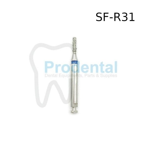 Mata Bur Gigi Low Speed Straight Flat End / Bur Low Speed Handpiece / Bur Gigi Diamond (SF-R31)