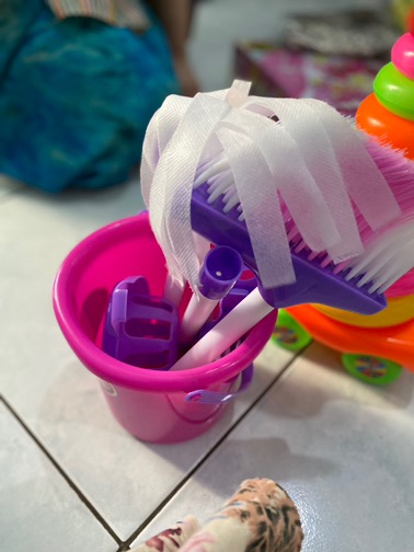 Zm - Mainan Anak Little Helper 667 Sapu Sapuan - Cleaning Set