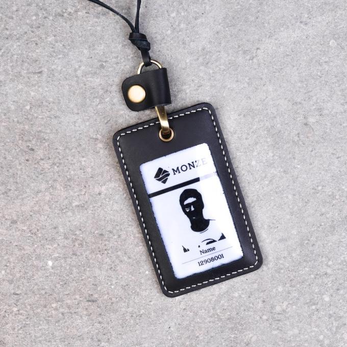

((COD)) Leather ID Card Holder PROMOKode 2946