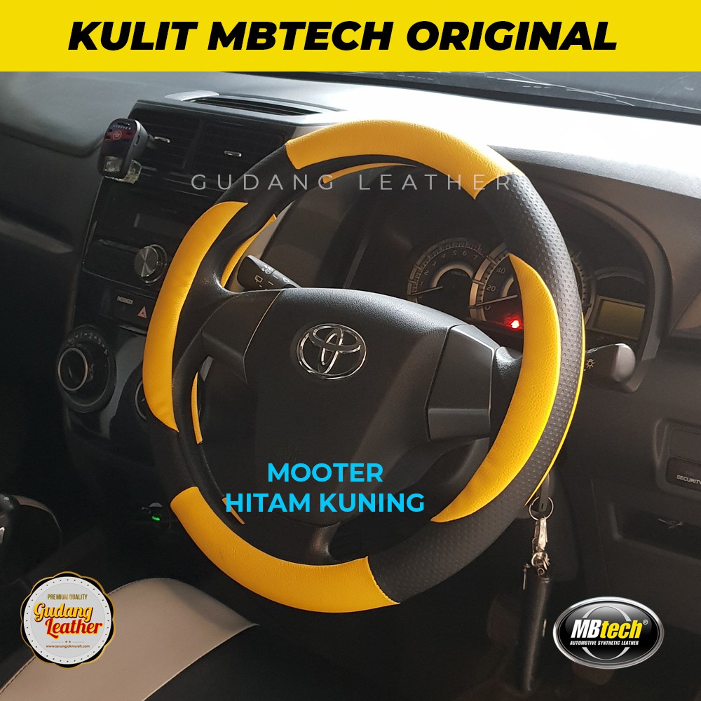 Cover Stir - Sarung Stir Mobil - KULIT MBTECH