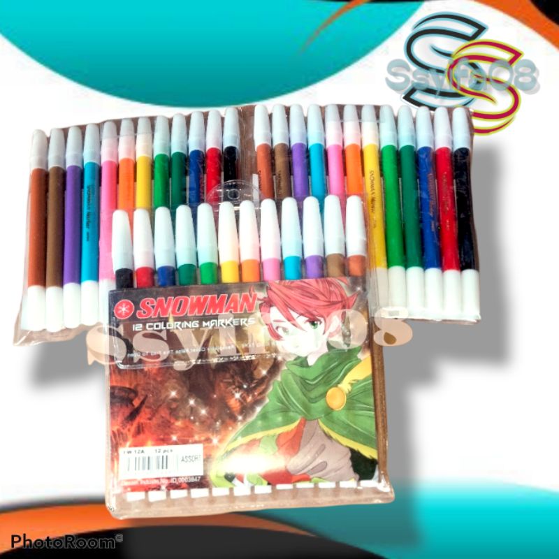 

SPIDOL SNOWMAN WARNA