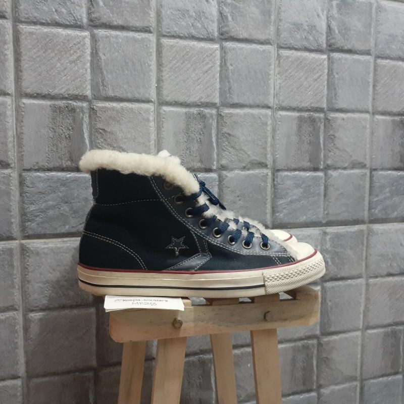 Converse One Star Hi Wool Europe Exclusive sz 7.5us no Green Red Blue White