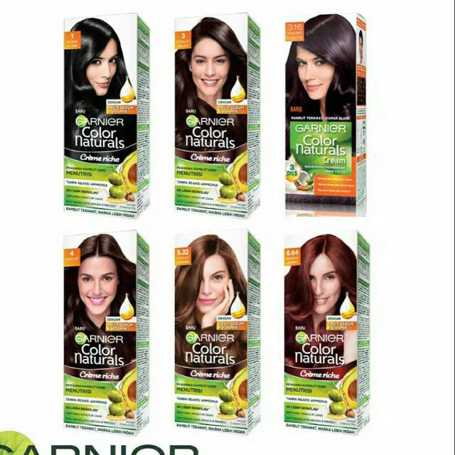 Garnier Color Natural Hair Colour 55 ml + 50 gr Box