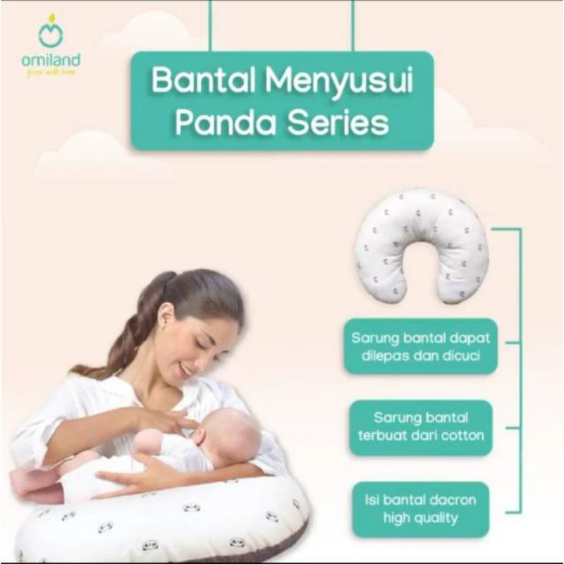 Omiland bantal menyusui animal series 2021