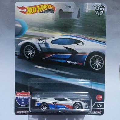 hotwheels premium Corvette C8.R