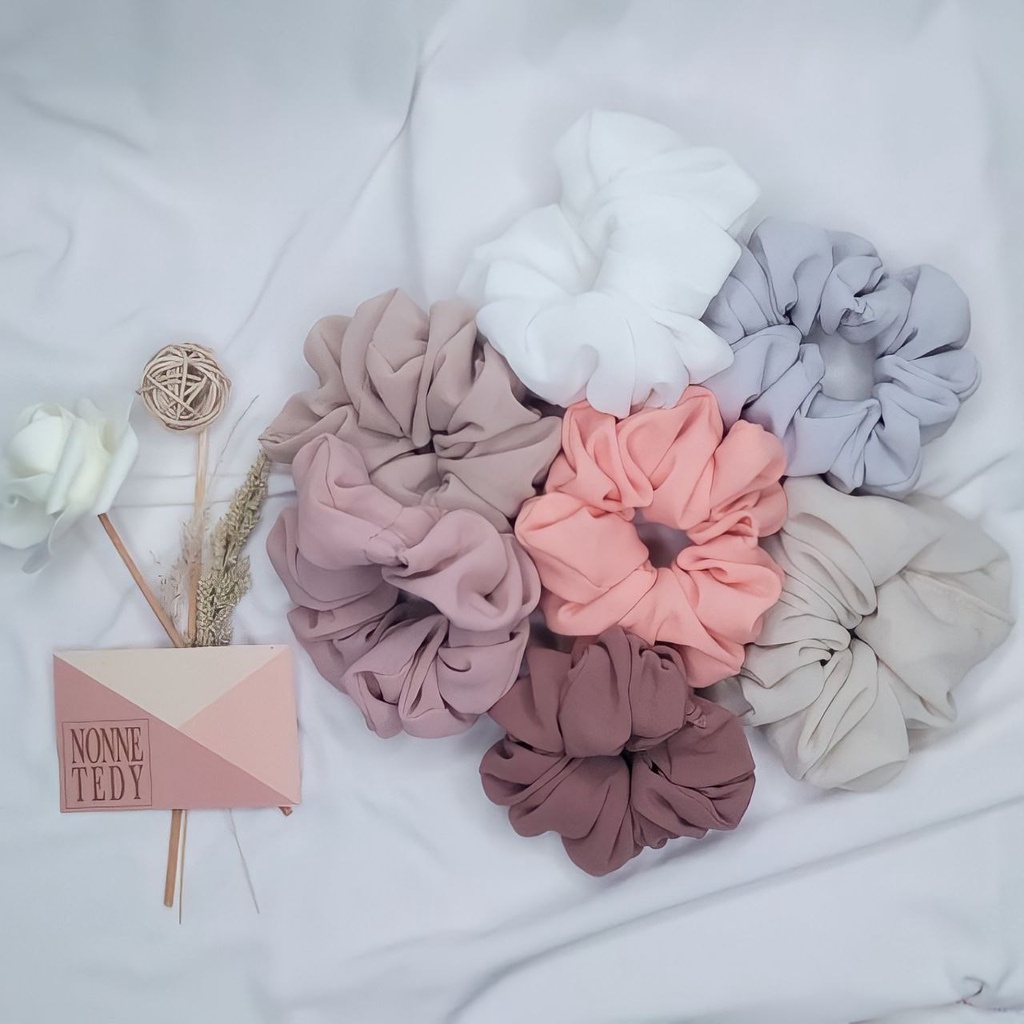 RX FASHION - IKAT RAMBUT SCRUNCHIE MINI / CEPOL HIJAB WANITA - NN