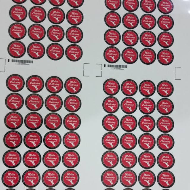 

Cetak Stiker Cromo A3+ (Print & Cutting)