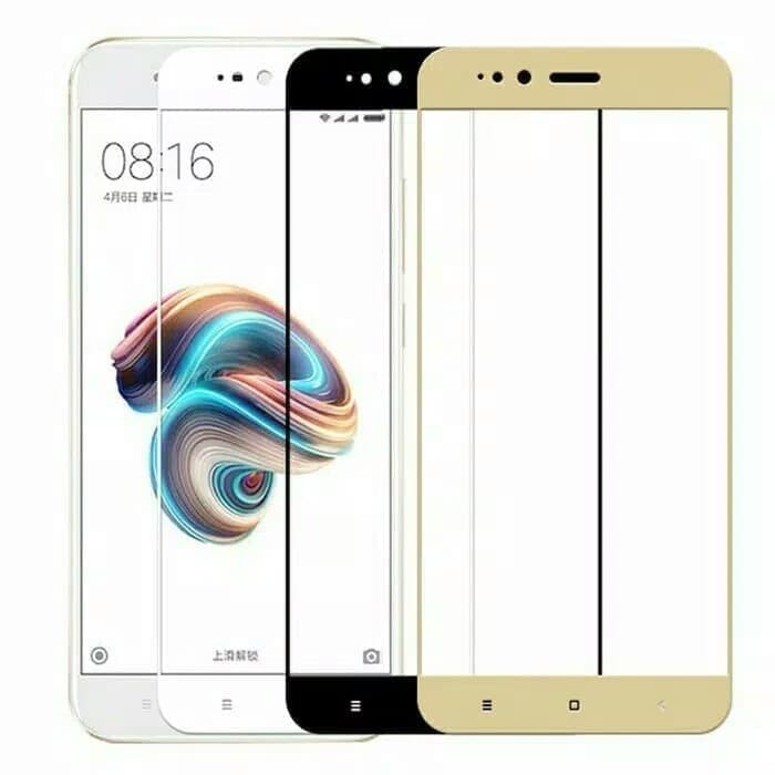 Tempered Glass 9H Full Cover Xiaomi 4a dan Note 5