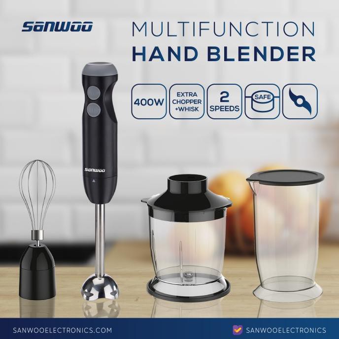 ------] Sanwoo Hand Blender Set MHB-400