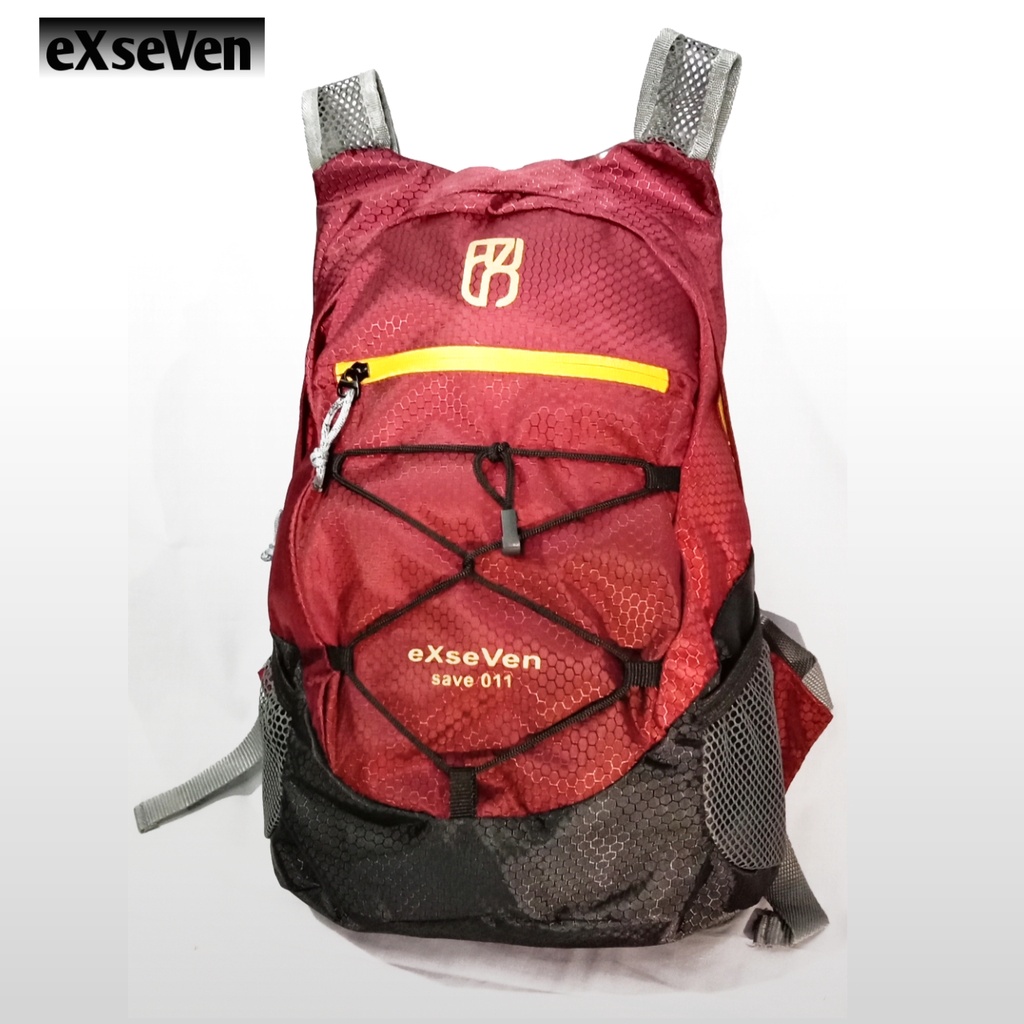 TAS GUNUNG 011 EXSEVEN -TAS LIPAT- FOLDING BAG -TAS GEMBLOK-TAS PRIA WANITA-TAS SEPEDA-TAS RUNNING-TAS HIKING-RANSEL PRIA