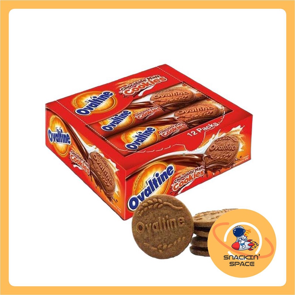 

Ovaltine Chocomalt Cookies Box (isi 12)