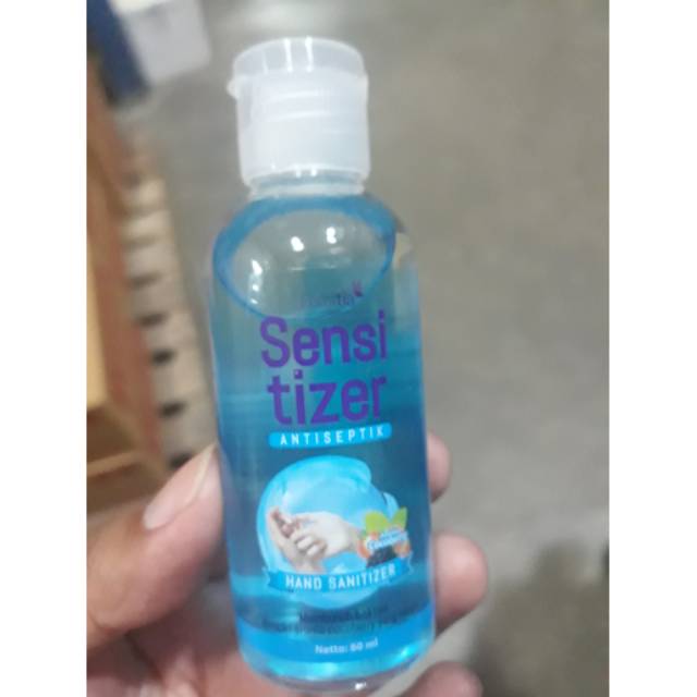 Hand sanitizer Femitia sensitizer mini ukuran 60 ml