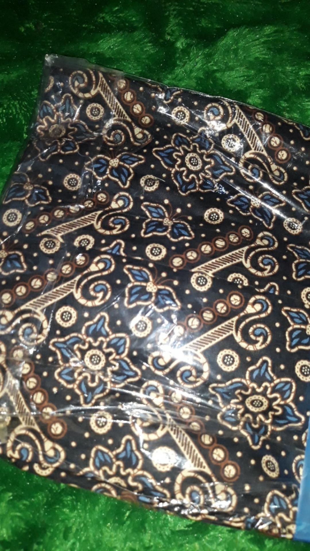 Size M L Xl Xxl Xxxl Bswart Batik Hrb026 Kenongo Hem Pendek Padi Pekalongan M L Xl Xxl  Batik