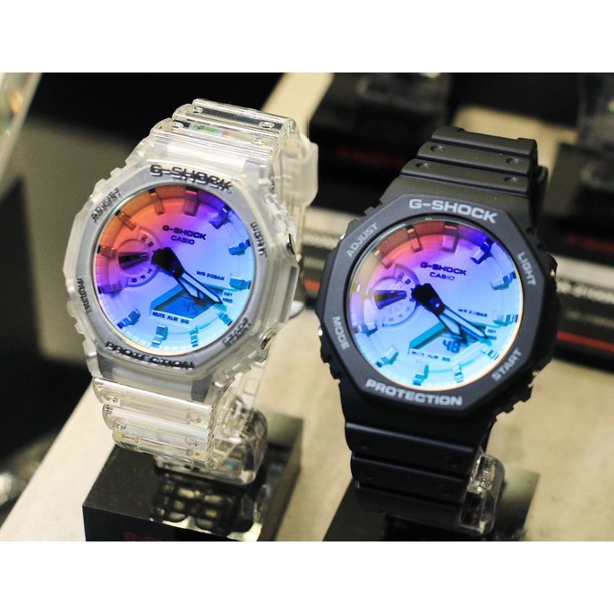 Jam Tangan Pria G-Shock Special Color Shades of Rainbow GA-2100SR-1A