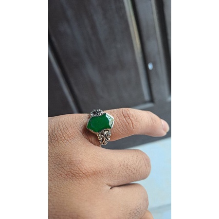 PROMO!!! cincin terompah wanita hijau