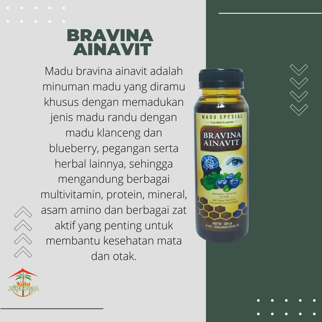 BRAVINA AINAVIT HERBAL KESEHATAN MATA DAN OTAK