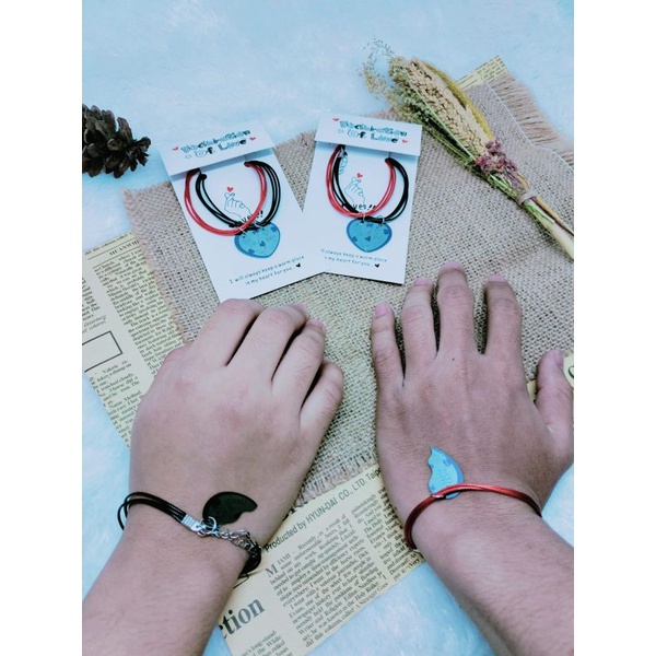 GELANG SOULMATE/ GELANG COUPLE/ GELANG HEART KEKINIAN