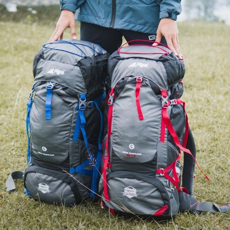 TAS GUNUNG CARRIER REI NEW KAPUAS 60+5L - Carrier Arei New Kapuas 60+5L Original + Raincover