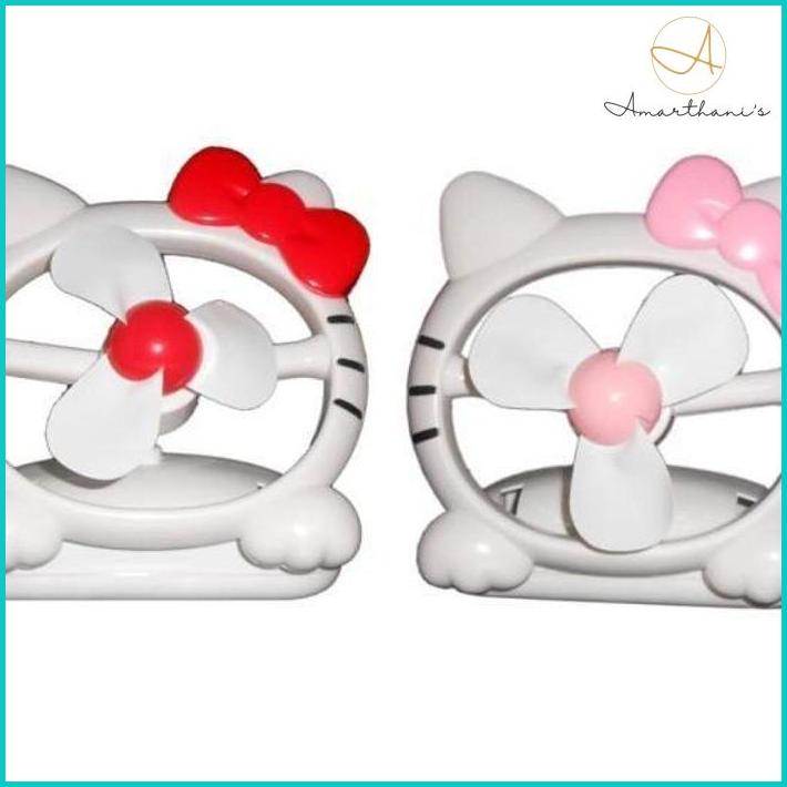Ac - Kipas Angin Hello Kitty Duduk Model Kepala Bolong