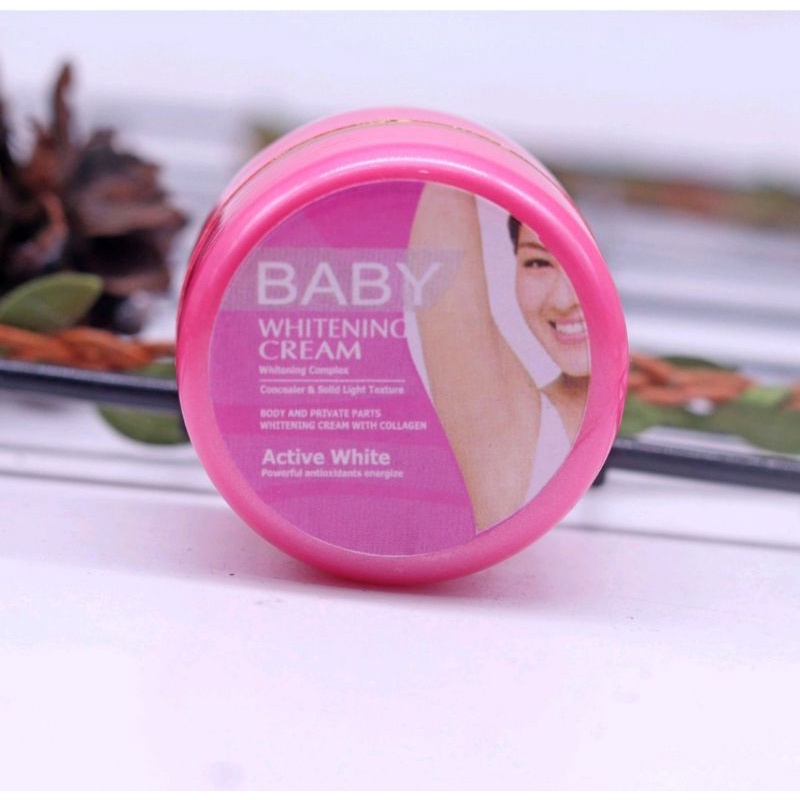 Baby Whitening Cream Original - Krim Pemutih Ketiak, Leher, Selangkangan