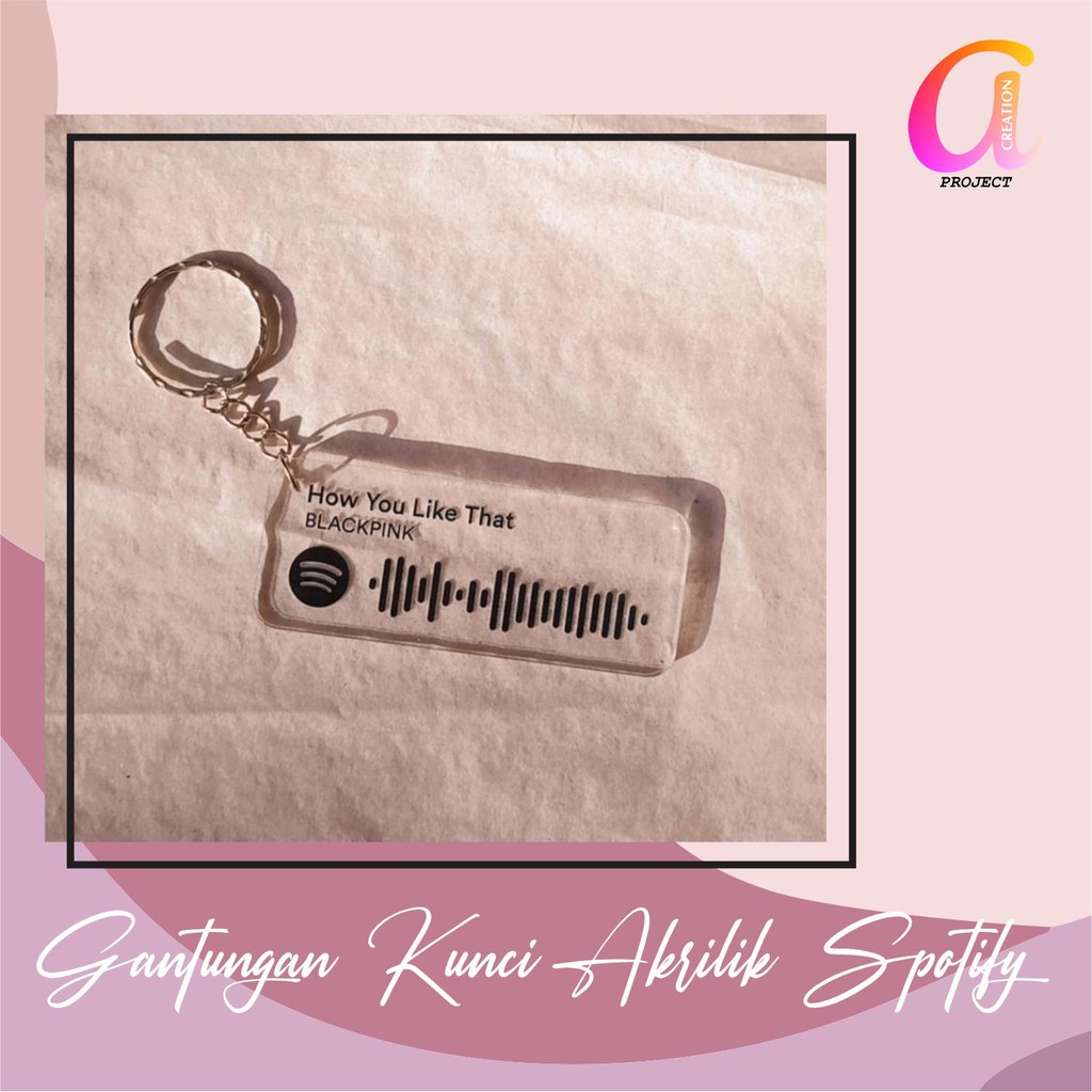 GANTUNGAN KUNCI SPOTIFY/SPOTIFY GANCI/SPOTIFY SOUVENIR