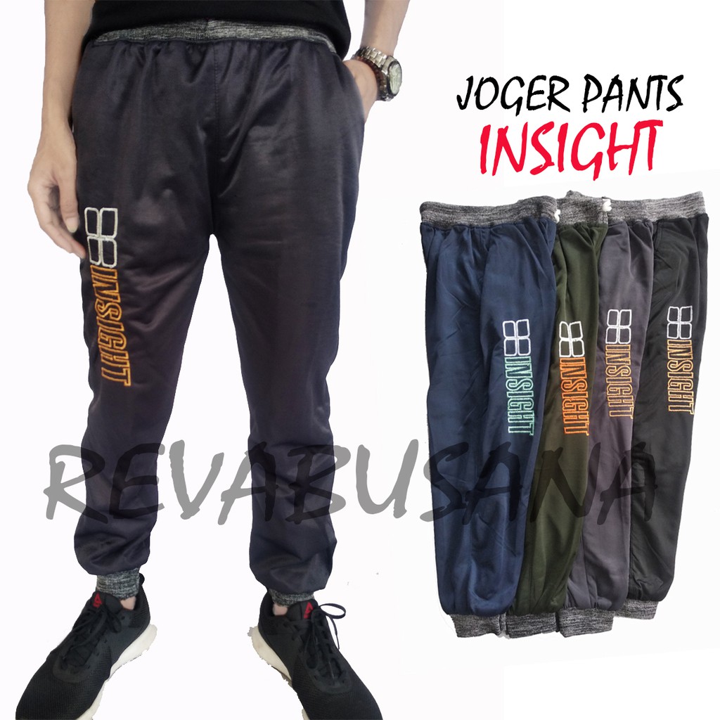 Celana Panjang Pria Jogger Pinggang Karet RIP Kolor