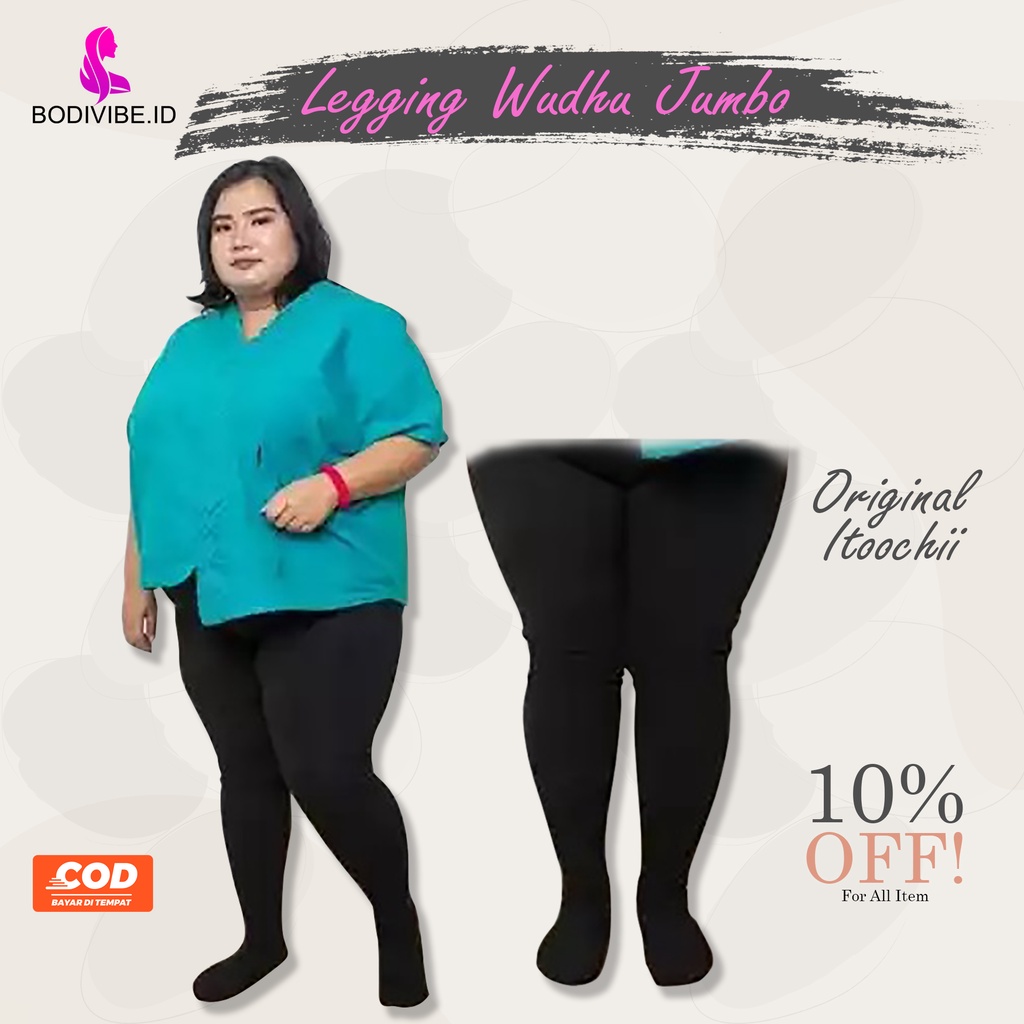 Celana Legging Wudhu Jumbo Legging Wanita Casual Terbaru Murah Premium Tebal Kekinian Sport
