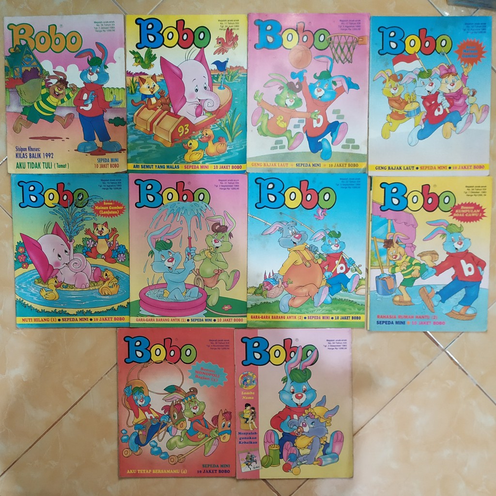 Majalah Bobo Jadul Tahun 1993