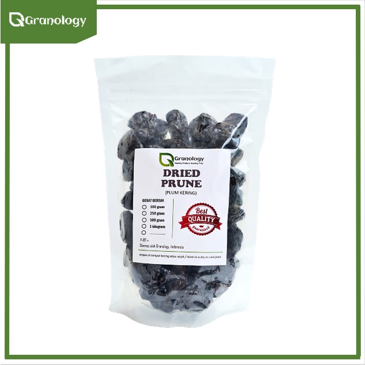 Dried Prune / Plum Kering (500 gram) by Granology