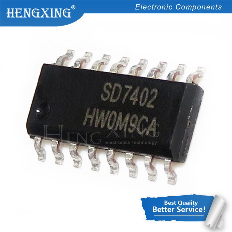 50pcs Chip Audio Amplifier SD7402 = HD0802A SOP-16