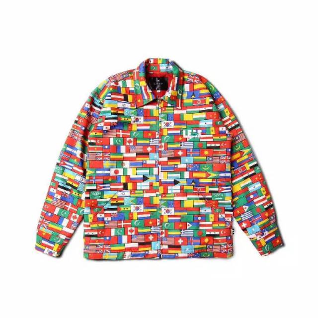 Jaket flag by leaf paling murah