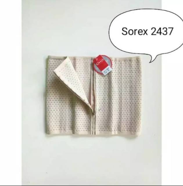 Korset Sorex 2437 / Stagen Sorex dengan kancing dan resleting