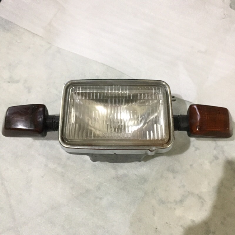 Headlamp reflektor lampu depan set sein riting kanan kiri Suzuki TS 125 original second 2nd