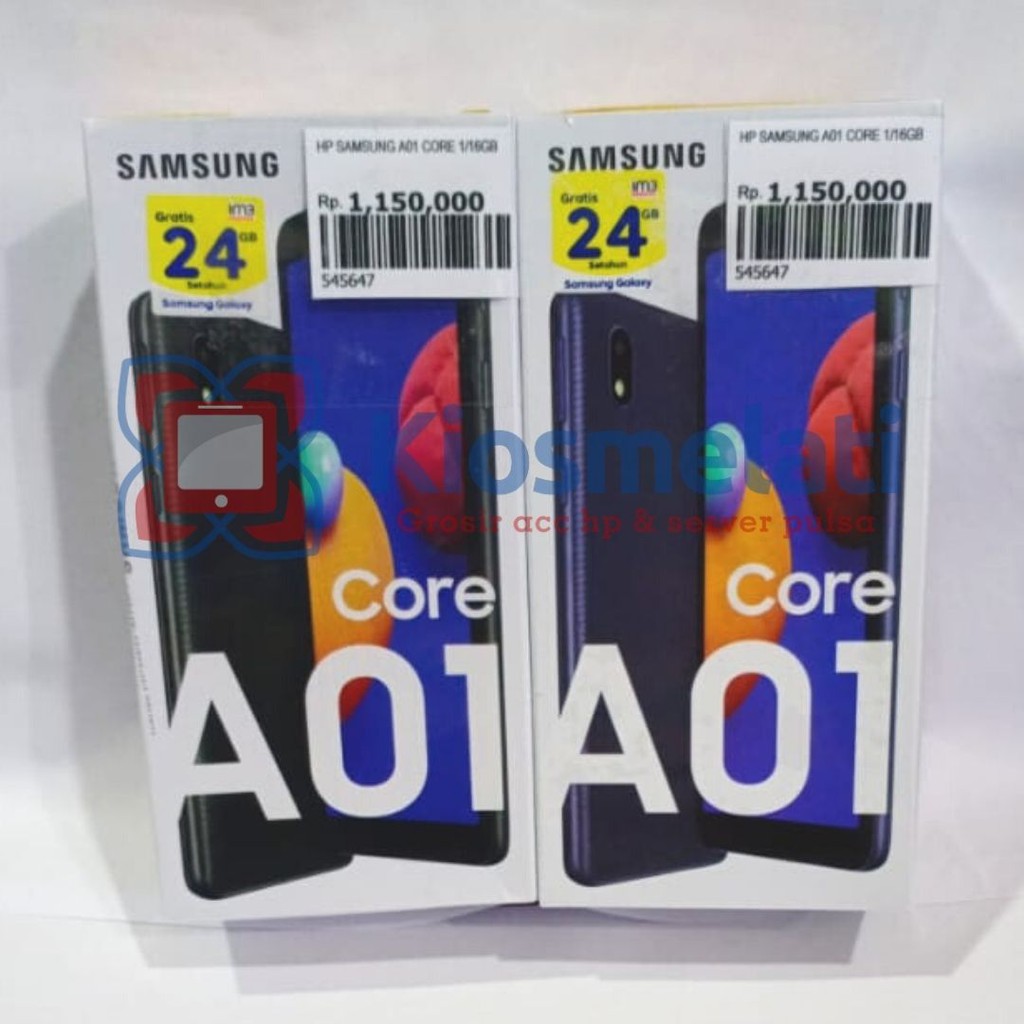 Samsung Galaxy A01 Core RAM 2GB ROM 16GB GARANSI RESMI