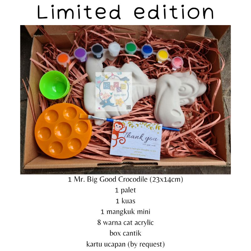 [Paket Hemat]Melukis patung gipsum | kado ultah anak|mainan edukasi| grosir patung gipsum