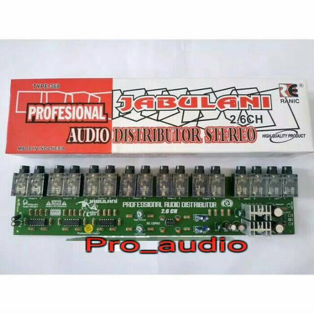 Kit Audio Distributor JABULANI