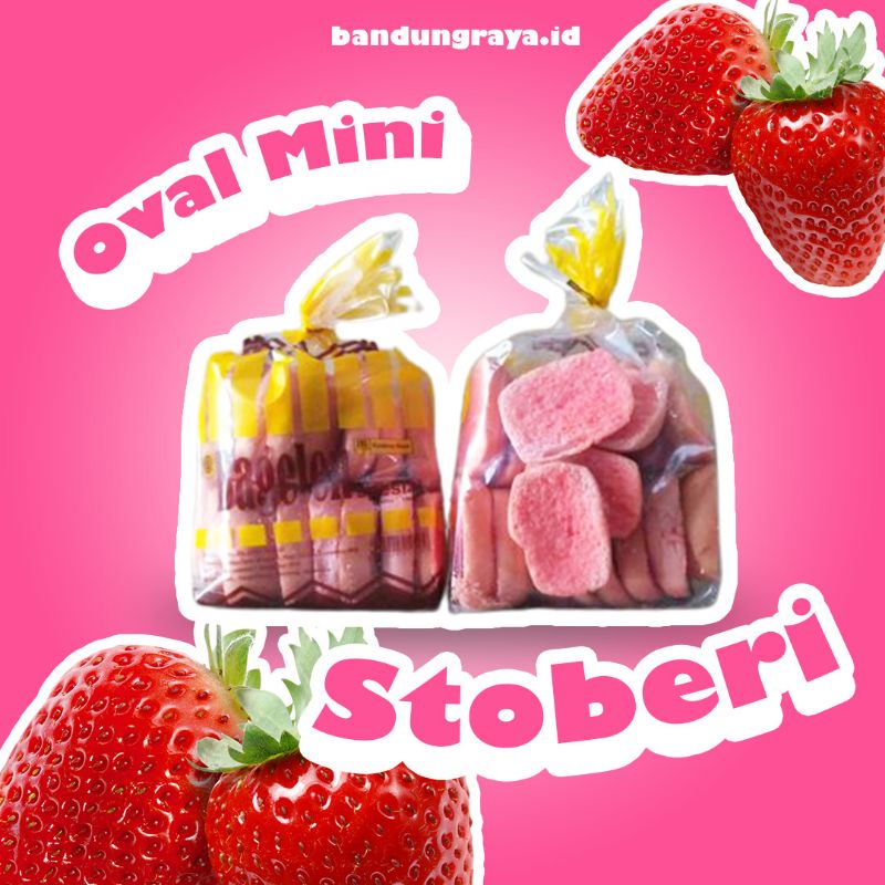 

bagelen bandung raya oval mini stoberi