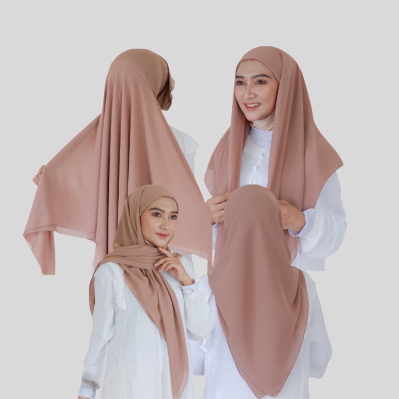 Jilbab Segi Empat Inner Ceruty